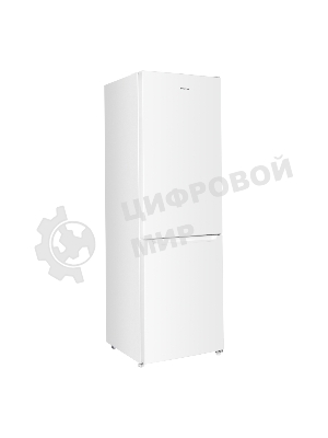 Холодильник Maunfeld MFF185SFW белый двухкамерный 213/104л морозилка снизу