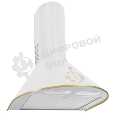 Вытяжка каминная Gefest ВО 1503 К62 белый/золотистый, 50 см, 1000 куб. м/ч, 78 дБ