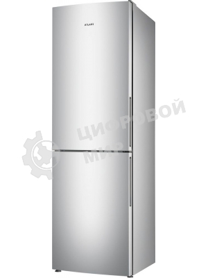 Холодильник Atlant XM-4621-181 серебристый двухкамерный 205/119л морозилка снизу