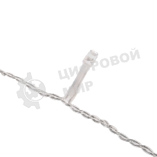 Гирлянда Neon-night Нить 10м, с эффектом мерцания, прозрачный провод, IP44, 230В, диоды теплые белые, 75 LED
