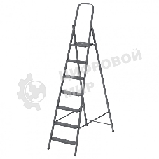 Стремянка Сибртех 7 ступеней, компактная, стальная