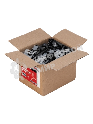 Комплект зажим + клин для системы выравнивания плитки Matrix СВП Ворота, 250/250 шт. в коробе