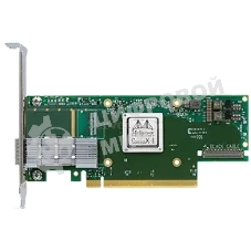 Сетевая карта NVIDIA ConnectX-7 HHHL Adapter Card, 25/50GbE, Quad-Port SFP56, PCIe 4.0 x16, Crypto Disabled, Secure Boot Enabled, Tall Bracket