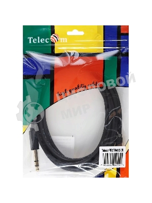 Кабель-адаптер 3.5ST(M)/6.35 ST(M), 3м, Telecom PRO TAV6165-3M
