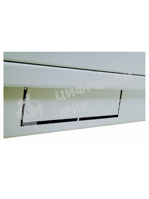 Шкаф коммутационный ЦМО ШТК-М-42.8.8-1ААА 42U 800x820мм пер.дв.стекл задн.дв.стал.лист 2 бок.пан. направл.под закл.гайки 500кг серый