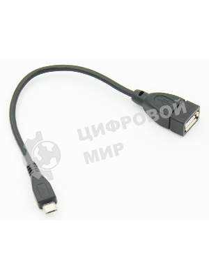 Кабель USB Behpex OTG USB(f)/MicroUSB (0.2м)