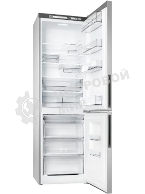 Холодильник Atlant XM-4624-181 серебристый двухкамерный 228/119л морозилка снизу