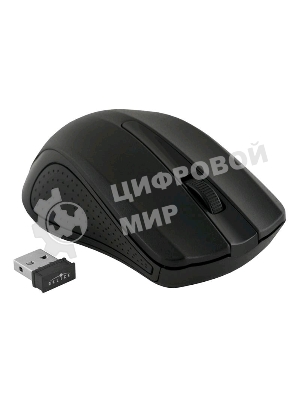 Мышь беспроводная Oklick 485MW черный, 1200 dpi, радиоканал, USB, кнопки - 3