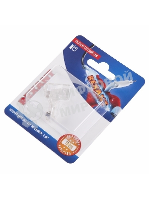 Разъем Rexant сетевой LAN на кабель, штекер 8Р8С (Rj-45), под обжим (2шт.)