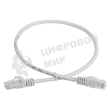 Шнур коммутационный Cat.5e UTP 2м серый GENERICA