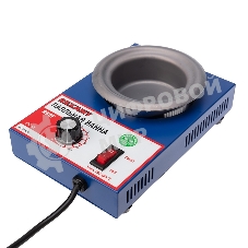 Паяльная ванна Rexant, модель R80F, 250 Вт, ø 80 мм, 200-480 °C, бессвинцовая