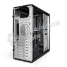 Компьютерный корпус Miditower ExeGate EX283215RUS CP-603UB Black, ATX, (CP350W, 80мм), 2*USB+2*USB 3.0, Audio, замок блокировки кнопки питания