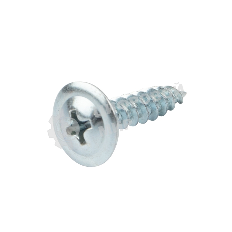 Саморез с прессшайбой Kranz ПШС острый 4.2х19, короб (250 шт./уп.)