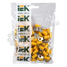 Наконечник НКИ 5.5-6 (кольцо 4-6) (уп. 100 шт) IEK UNL20-006-6-6