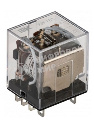 Реле РЭК 77-3 10А 24В DC IEK RRP10-3-10-024D