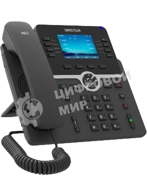 Телефон IP Dinstar C64GP черный