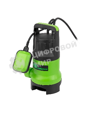 Дренажный насос Сибртех для грязной воды СДН800-35 800 Вт напор 9 м 13500 л/ч
