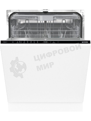Встраиваемая посудомоечная машина Gorenje GV643D90, черный, 60 см, 16 компл., 45 дБ, класс A+++
