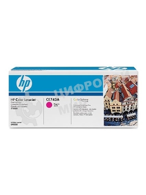 Картридж лазерный HP CE743A пурпурный Color LJ CP5225 (7300 стр.)