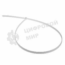 Хомут-стяжка кабельная нейлоновая Rexant 600 x 7.6 мм, белая, упаковка 100 шт.