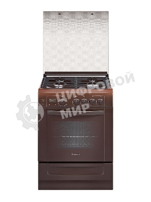 Плита газовая Gefest ПГ 6100-03 0003 коричневый, конфорок 4 шт, духовка 52 л, 60 см x 85 см x 60 см