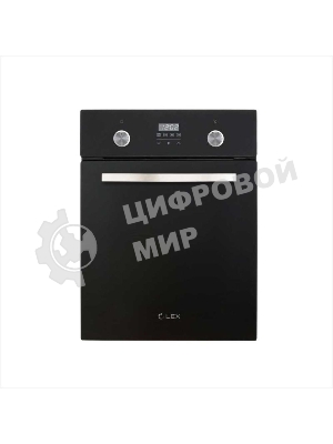 Духовой шкаф LEX EDP 4590 BL Matt Editionобъем 55л, LED таймер, 9 функций, встраиваемый