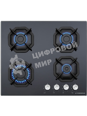 Газовая варочная панель Maunfeld EGHG.64.2CB\G черный