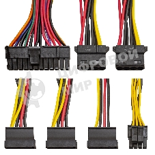 Блок питания ExeGate F300S (EX288876RUS), 300Вт, 40мм, серебряный