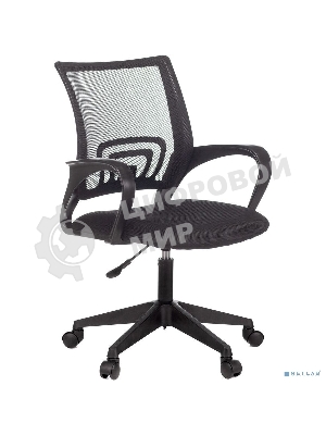 Кресло Бюрократ CH-695NLT/BLACK черный, сетка, 120 кг, механизм качания