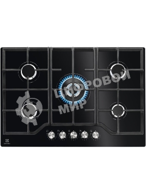 Газовая варочная панель Electrolux KGG75362K черный