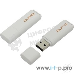 Флешка USB 2.0 QUMO 8Gb Optiva 01 белый QM8GUD-OP1-белый