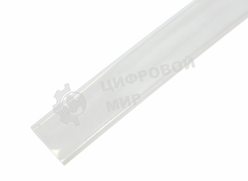 Термоусаживаемая трубка Rexant 25,0/12,5 мм, прозрачная, упаковка 10 шт. по 1 м