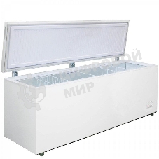 Морозильный ларь Бирюса Б-680KXQ белый, 600л