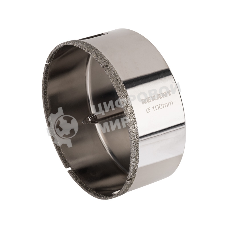 Коронка алмазная Kranz 100 мм с центровочным сверлом