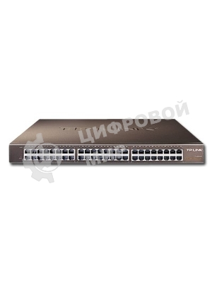 Коммутатор сетевой TP-Link SMB TL-SG1048 Коммутатор 48-port Gigabit Switch, 1U 19-inch rack-mountable steel case