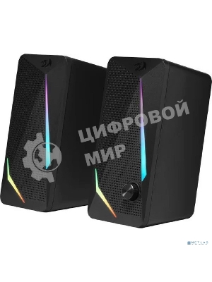 Акустическая система 2.0 Defender Waltz черный USB + 3.5 jack, RGb, 6 Вт.