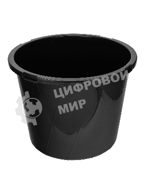 Таз строительный Matrix круглый универсальный, 200л, ударопрочный, с ребрами жесткости