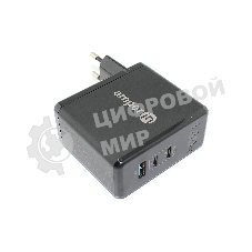 Блок питания (сетевой адаптер) Amperin GaN charger (YDS-TC140-012A) 140W, черный