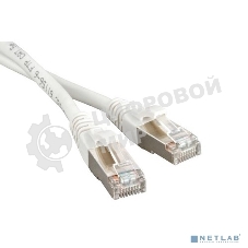 Патч-корд Hyperline PC-LPM-STP-RJ45-RJ45-C5e-20M-LSZH-GY F/UTP, экранированный, Cat.5е, LSZH, 20 м, серый