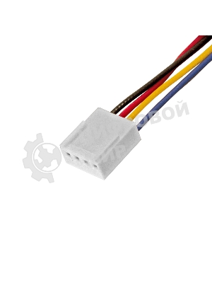 Вентилятор для корпуса ExeGate E12025S4P-PWM черный, 120 мм, 1500 об/мин, 25 дБ, 4 pin