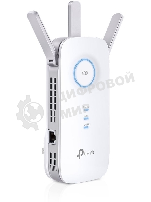 Усилитель сигнала TP-Link AC1900 Wi-Fi Range Extender 600 Mbps at 2.4 GHz + 1300 Mbps at 5 GHz; 3 × External Antennas, 1 × Gigabit Port, Wall Plugged; Tether App, WPS, Intelligent Signal Light, Access Control, Power Schedule, LED Control, RE/AP Mode, OneMe, MU-MIMO