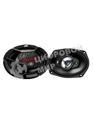 Колонки автомобильные JVC CS-DR6940 550Вт 86дБ 4Ом 15x23см (6x9дюйм) (ком.:2кол.) коаксиальные четырехполосные