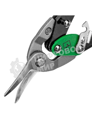 Ножницы по металлу Matrix, 250 мм, правый рез,сталь CRMO,двухкомпонентные рукоятки, PRO