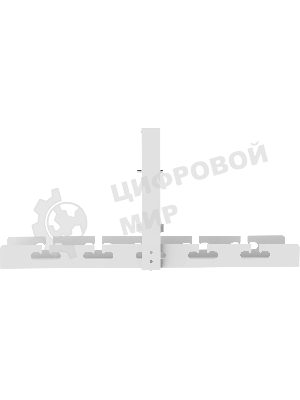 Кабель-канал Cactus CS-CM-400-1WT для столов 40x12.9x19см белый