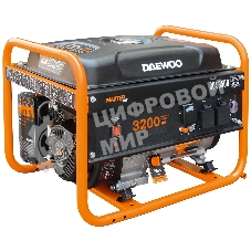 Генератор DAEWOO GDA 3500 2.8/3.2кВт 230В 208см3 7.0лс 15л 2х230В 38кг