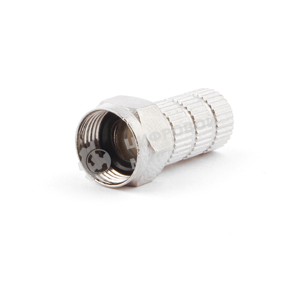Коннектор Cablexpert F SPL6-02, для кабеля RG6, 5шт, с уплот. рез. кольцом