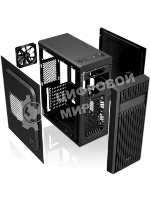 Компьютерный корпус Zalman ZM-T6 черный без БП ATX 1xUSB 2.0 1xUSB 3.0 audio bott PSU