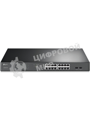 Коммутатор 16-port Gigabit PoE Easy Smart switch, 802.3af on ports 1-16, PoE budget 192 watts, desktop and rack-mountable