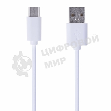 Шнур Rexant USB 3.1 type C (male)-USB 2.0 (male) 1 м белый
