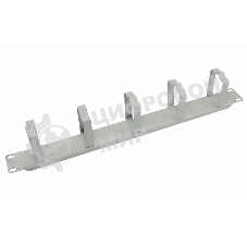 Органайзер гориз, 19, 1U, серый